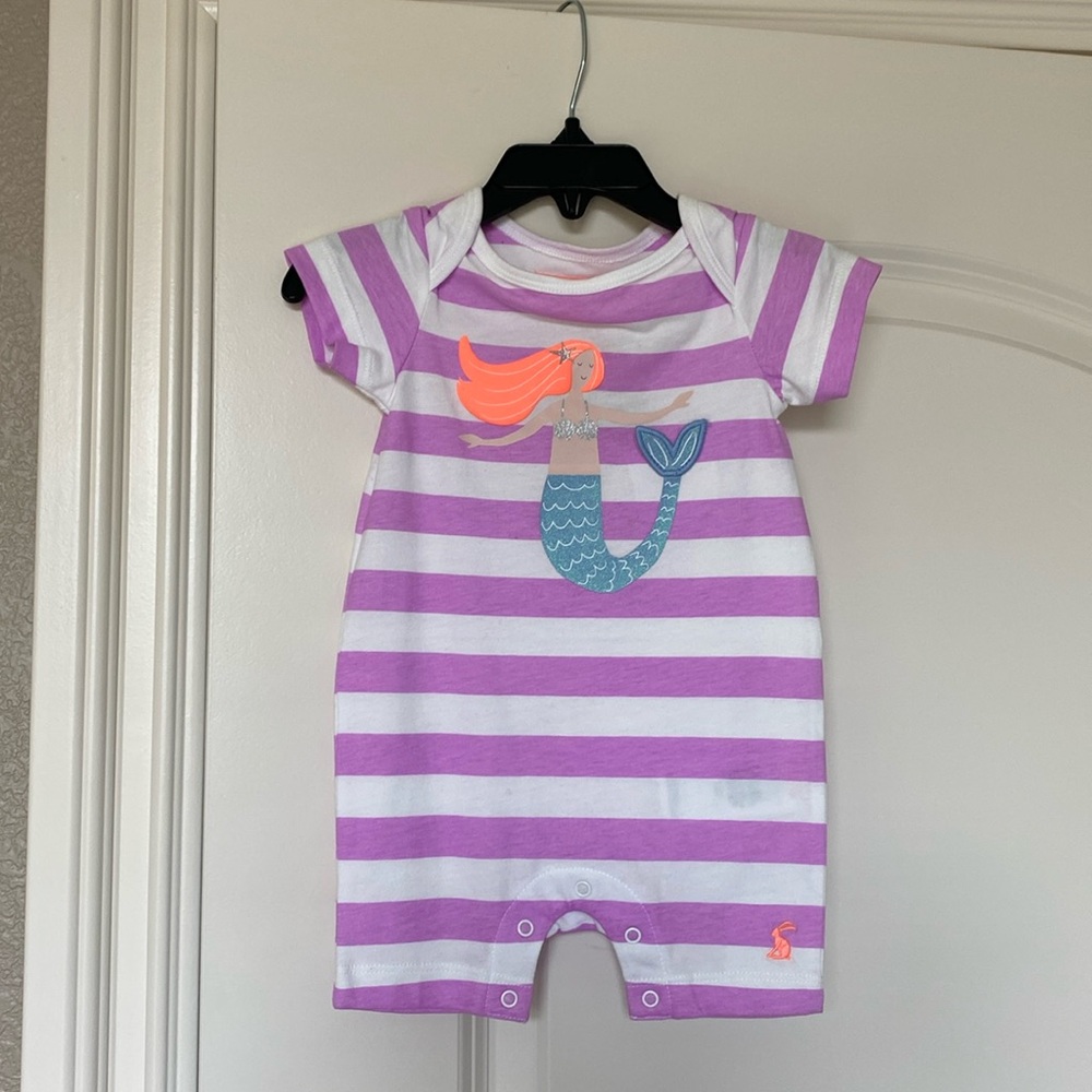 Joules 100% cotton onesie, new with tags, 3-6 months